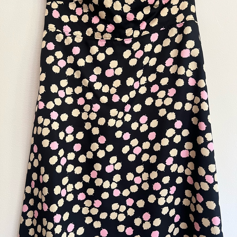 J.Crew woman’s strapless black polka dots silk mini dress - Picture 4 of 9